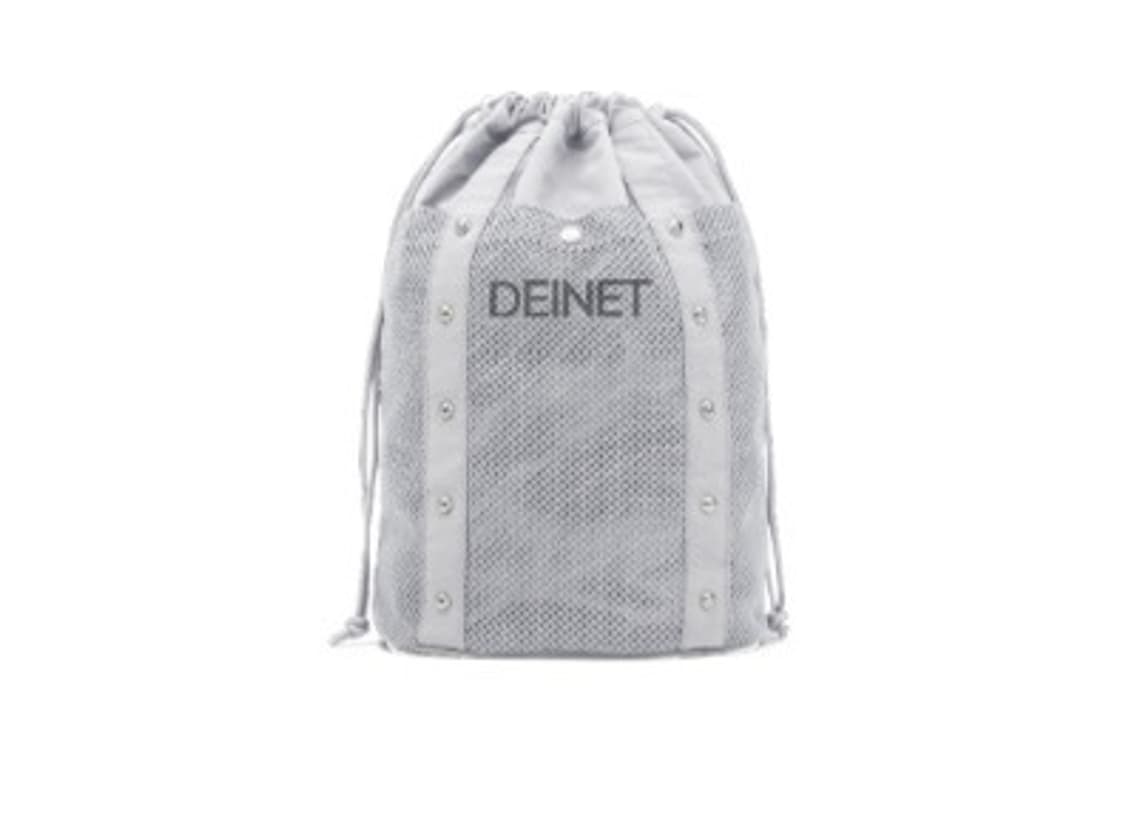 다이닛 DEINET STUD MESH BACKPACK IN SILVER  상품이미지1
