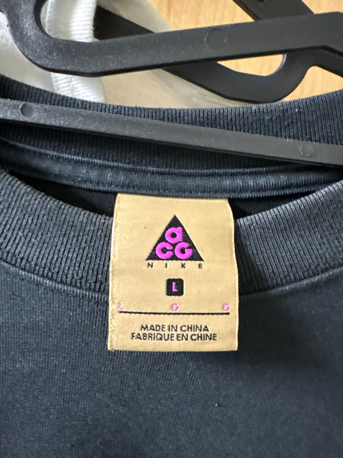 나이키 acg 검정 롱슬리브 티셔츠 상품이미지3