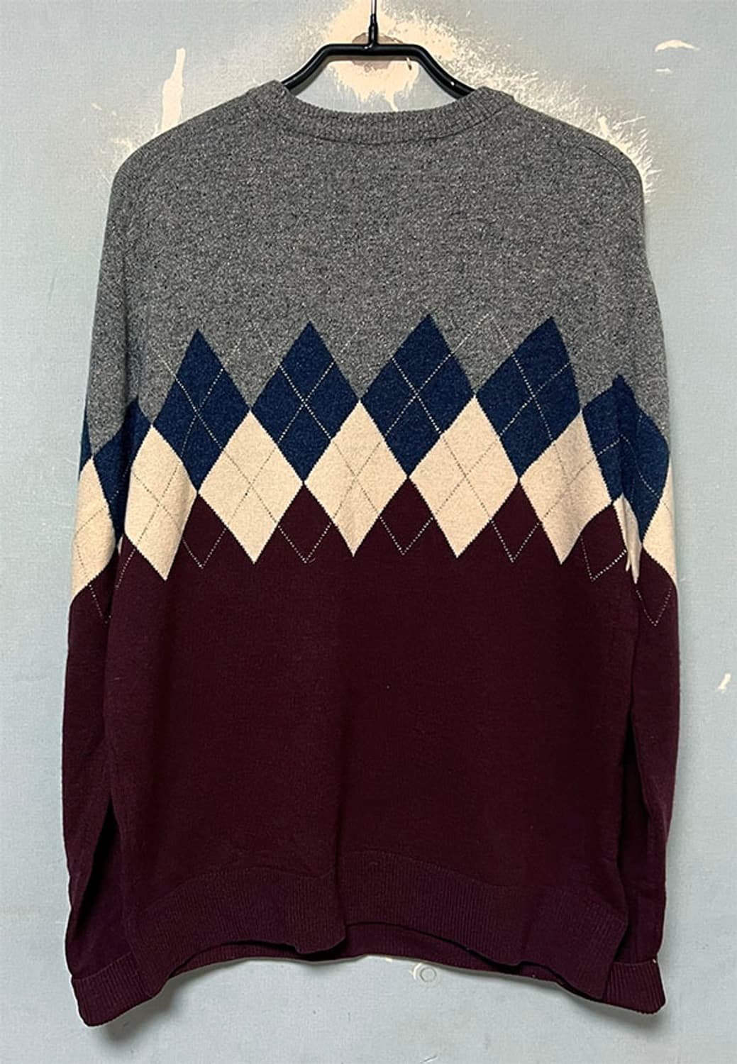 빈폴 남자 울니트 캐주얼 추동 아가일 L 100 상품이미지2