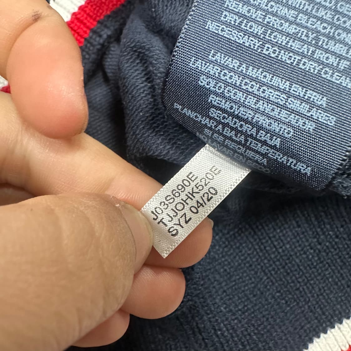 ✨ (세트) 타미 힐피거 스웻 맨투맨 미디 밴딩 스커트 세트 상품이미지7