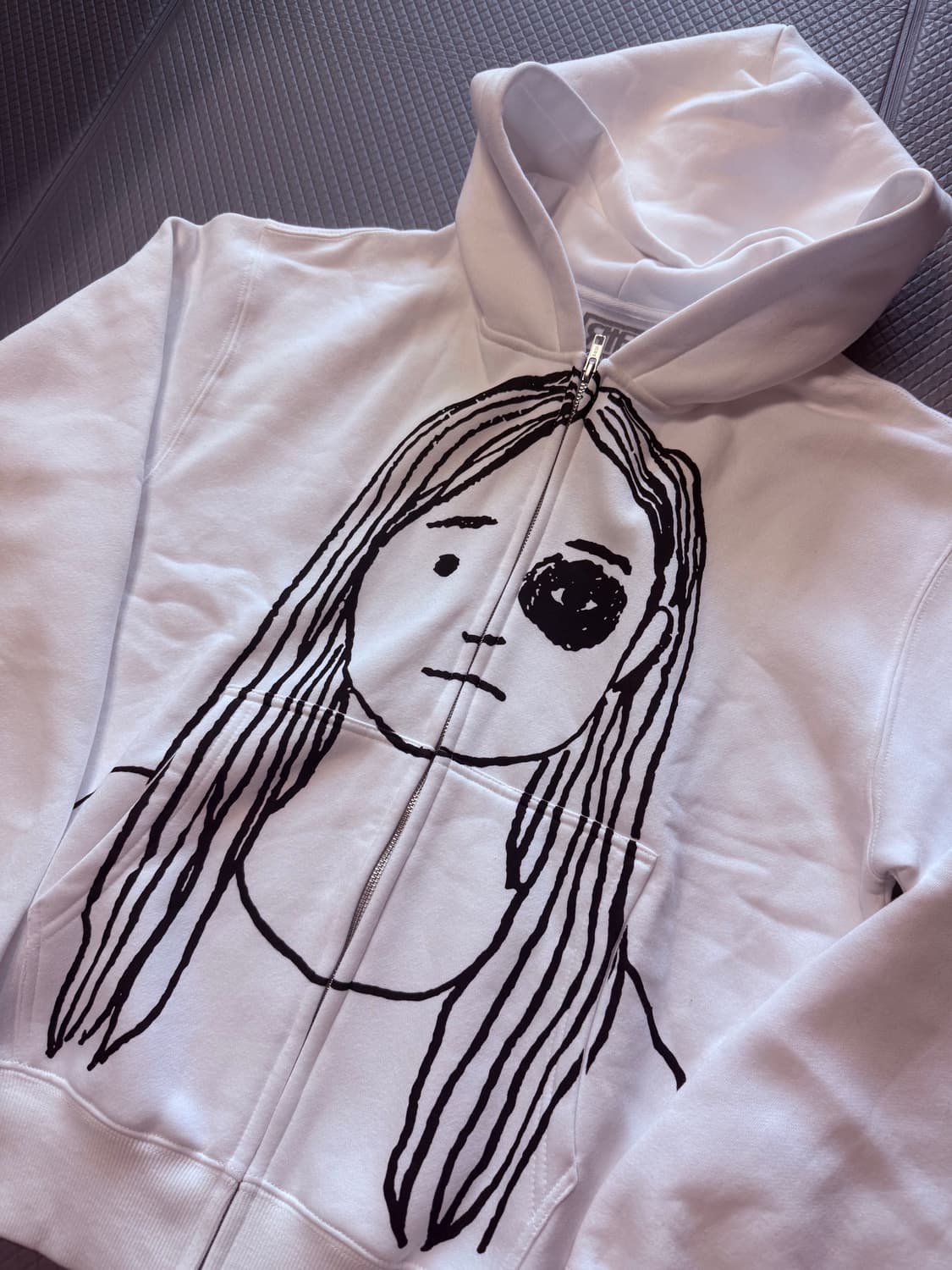 (M) CHE "Rest In Bass" 마돈나 후드집업 상품이미지3