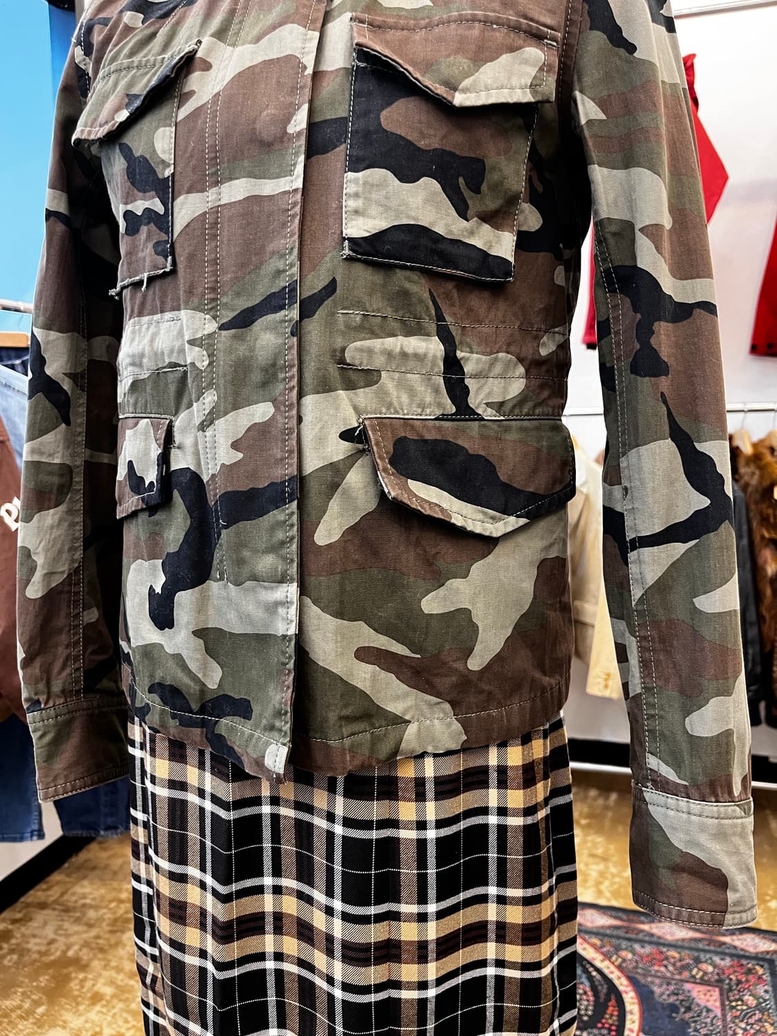 Apart By Lowrys 카모플라주 M-65 필드 자켓 상품이미지5