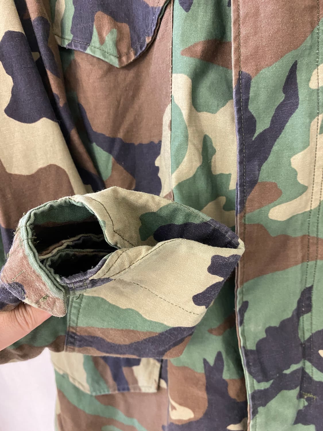 미디움레귤러)미군 우드랜드 야상 상품이미지4