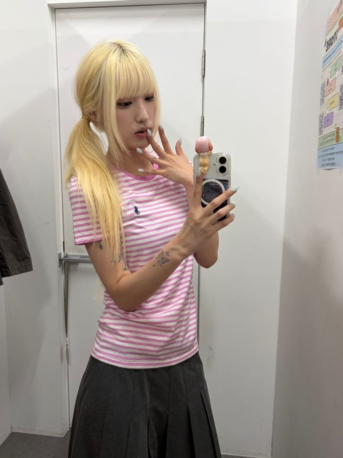 폴로 랄프로렌 스트라이프 반팔티 상품이미지6