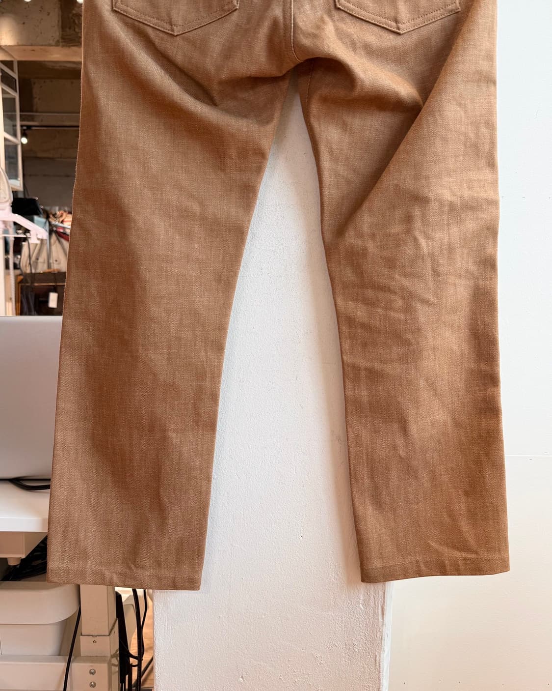 더블알엘 브라운 데님 슬림 팬츠  상품이미지7