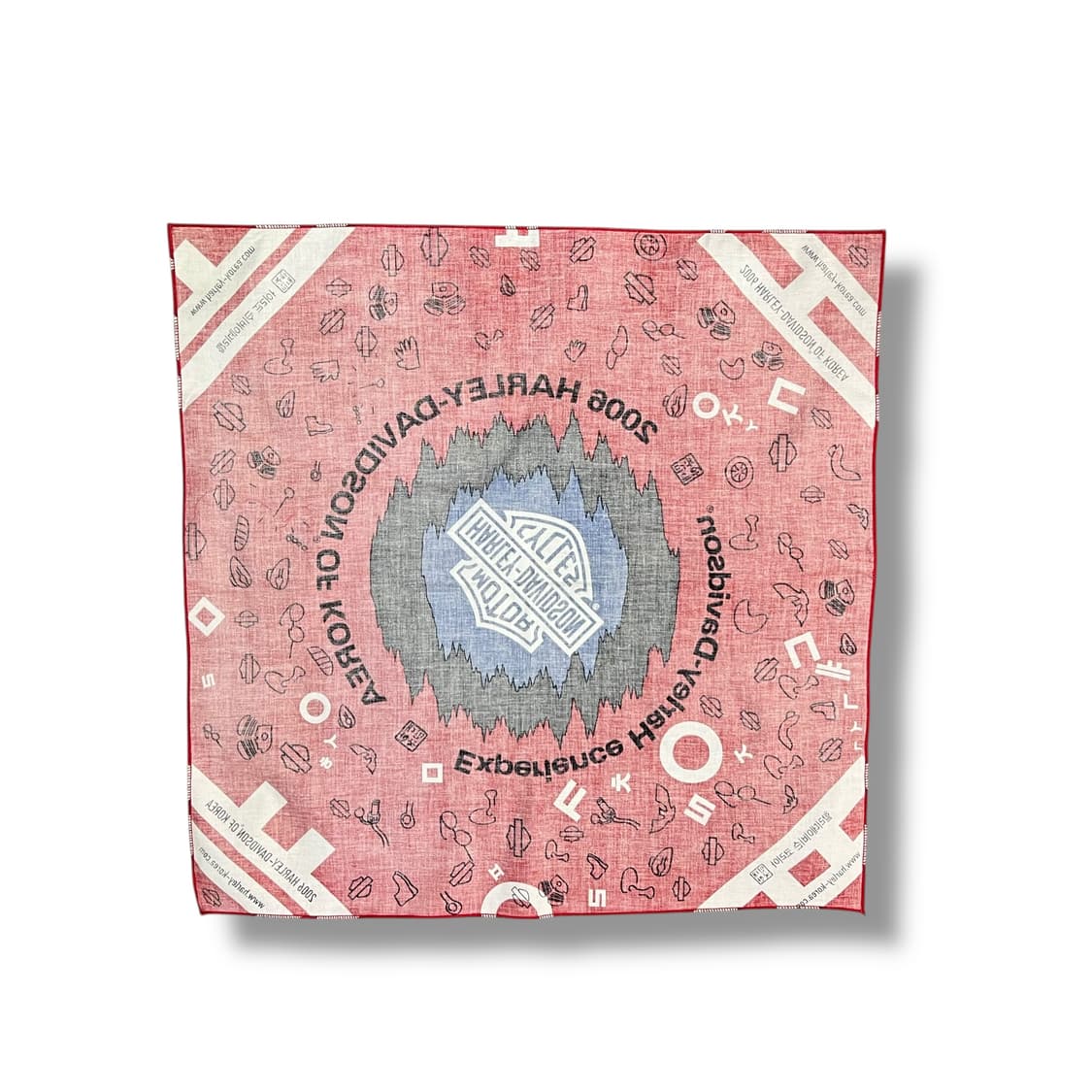  할리데이비슨 코리아 프린팅 스카프 y14357 상품이미지4