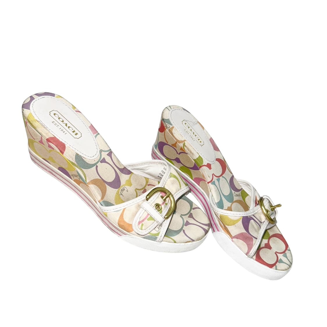 Rainbow Wedge Sandal 상품이미지3