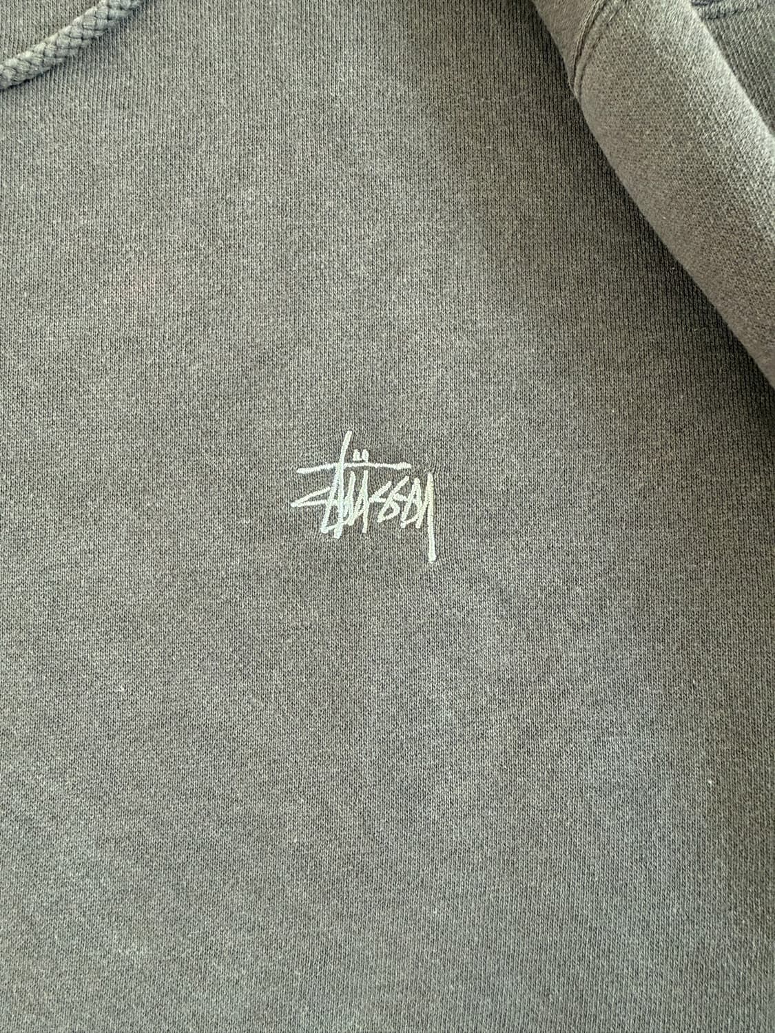 00s 스투시 후드 차콜 빈티지 스투시 후드 상품이미지3