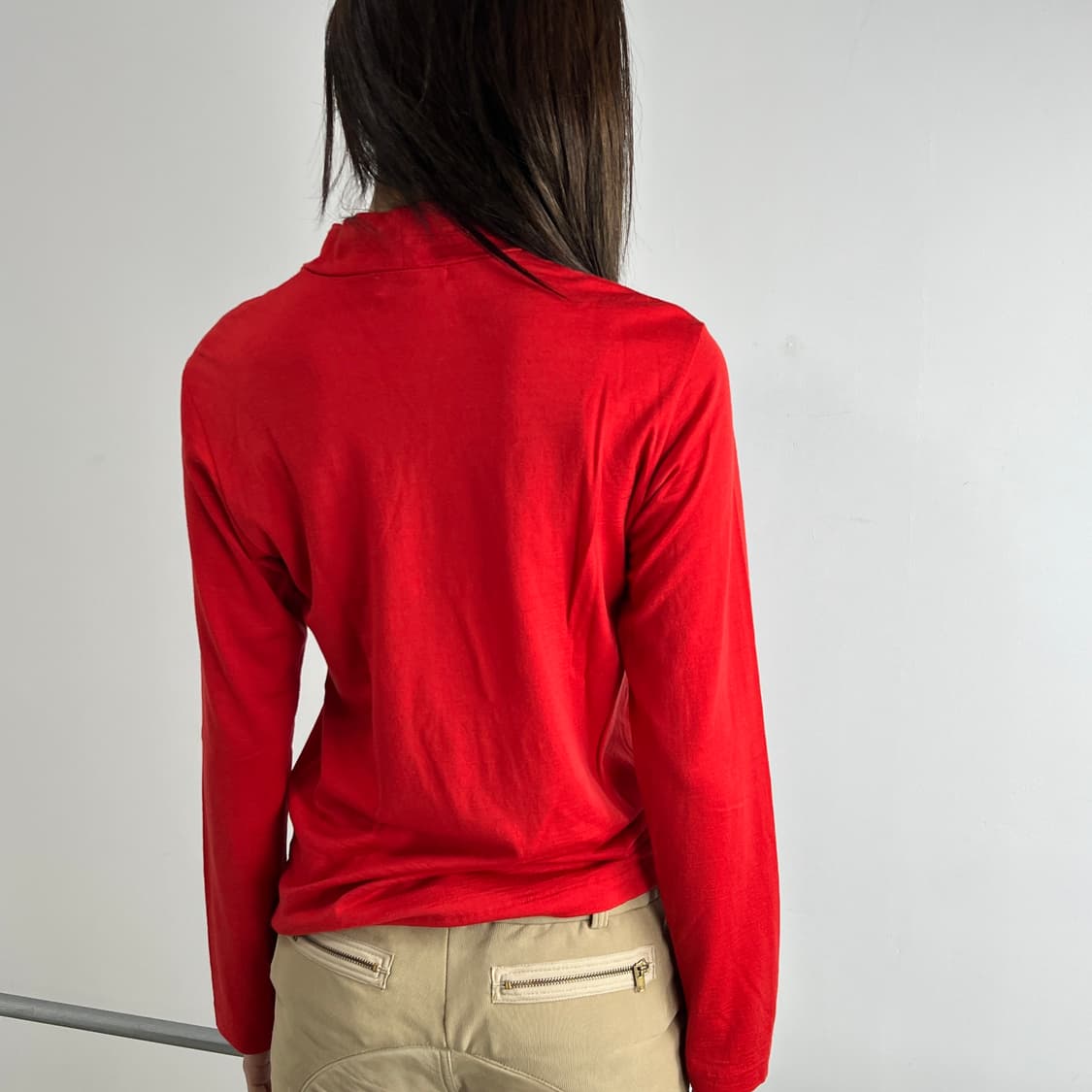 꼼데가르송 로브 드 샹브레 98AW 울 터틀넥 니트 상품이미지4