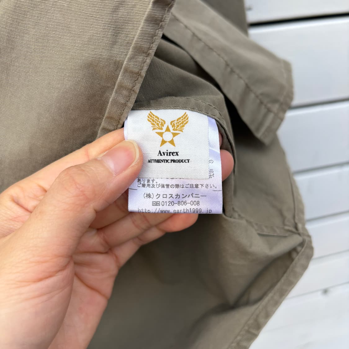 Avirex x Earth 아비렉스 밀리터리 셔츠 상품이미지6