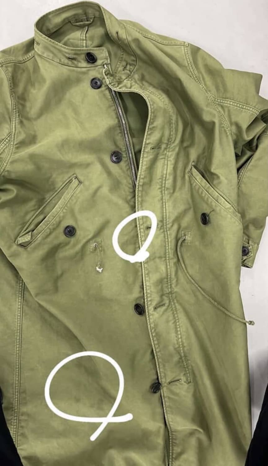 prada 프라다 23fw 롱 파카 야상 코트 46 상품이미지4