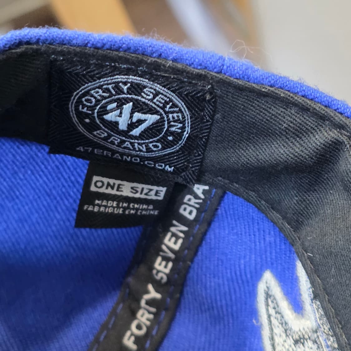 p6-3:47브랜드 텍사스 레인저스 블루 스냅백 (56-60cm) 상품이미지9