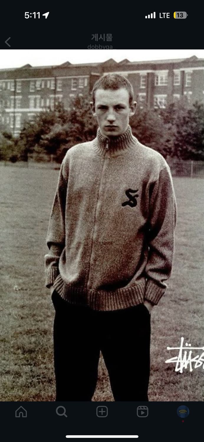 90s Stussy 드라이버 니트 상품이미지1