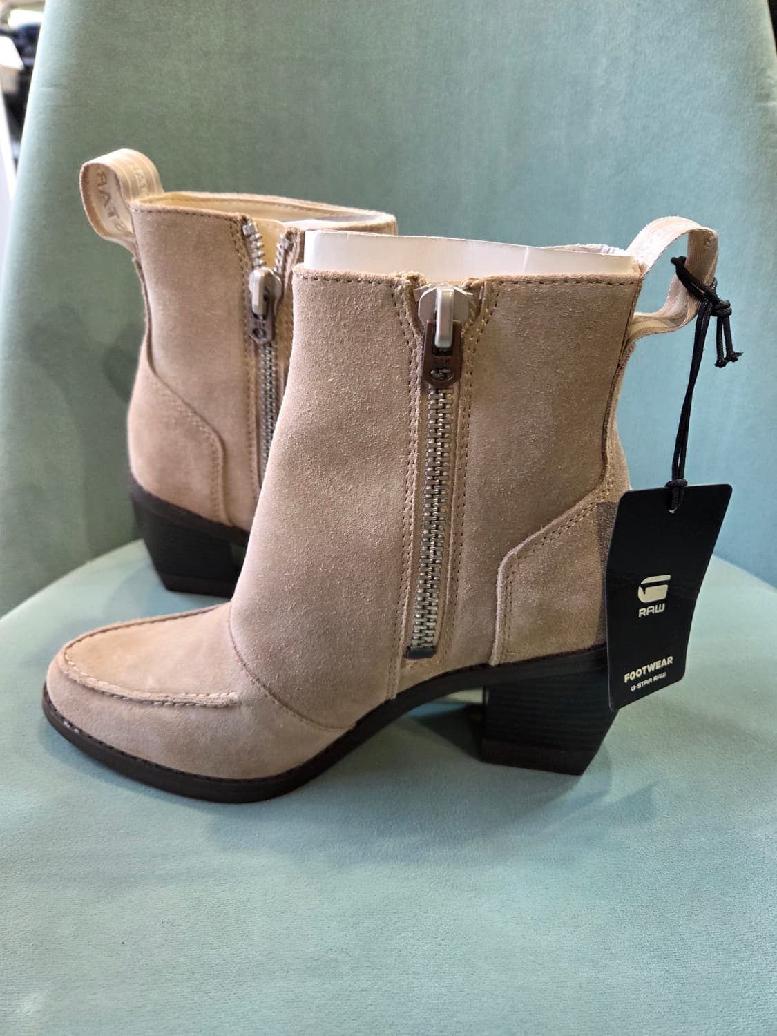 G-STAR 스웨이드 앵클 부츠 베이지(35/36/37/39) 상품이미지3