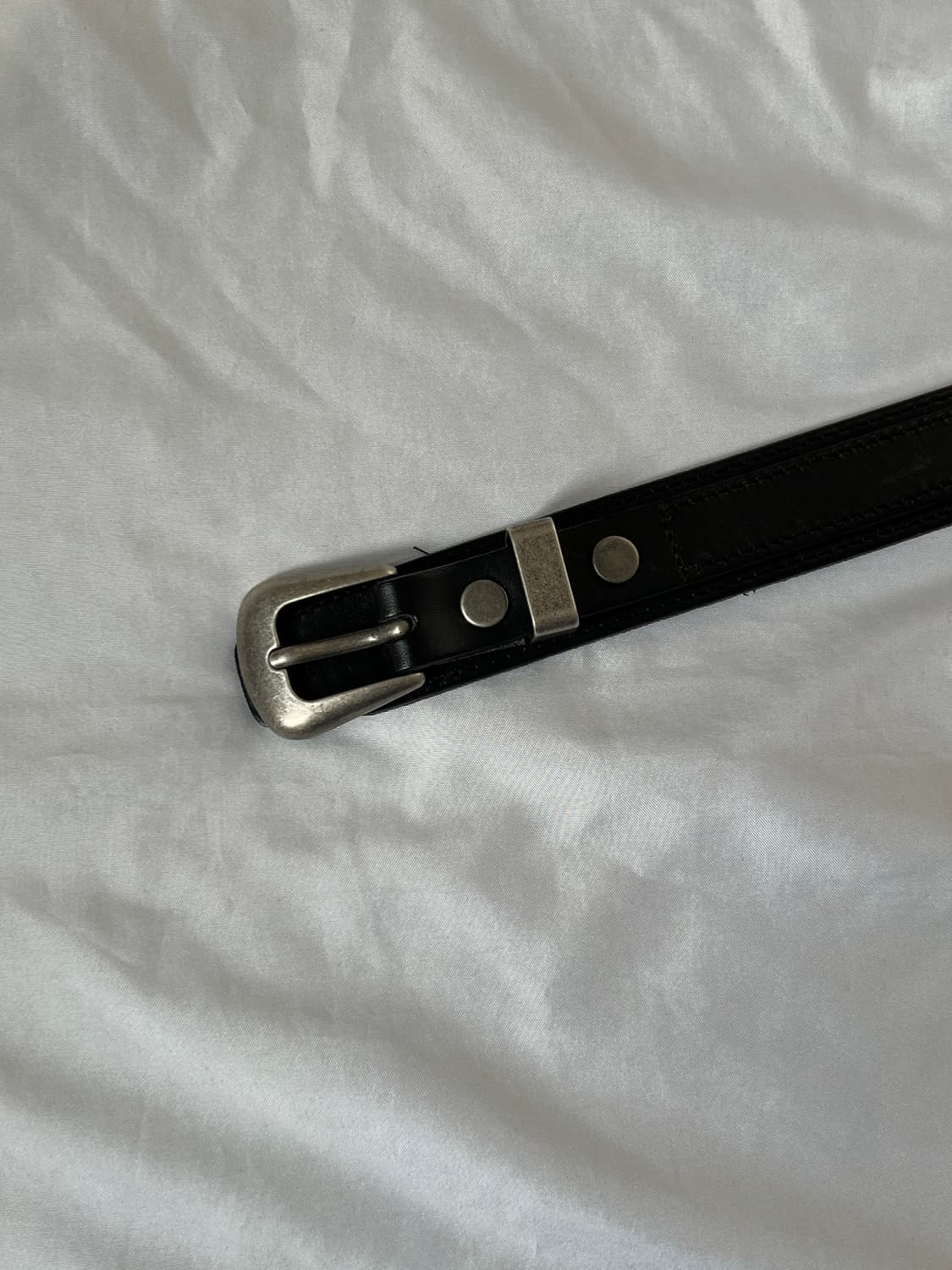 인사일런스 미니멀 웨스턴 벨트 상품이미지4