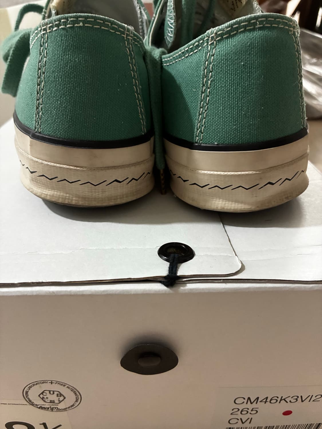 24FW) Visvim 비즈빔 스캐그웨이 컨버스 그린 10cc 265 상품이미지4