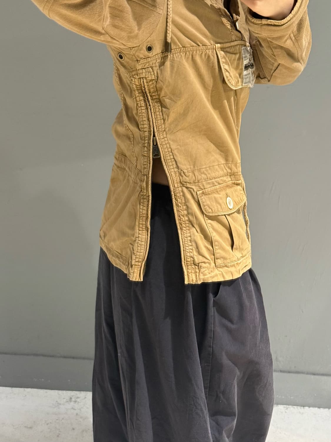 Napapijri pocket detail anorak hoodie 상품이미지5