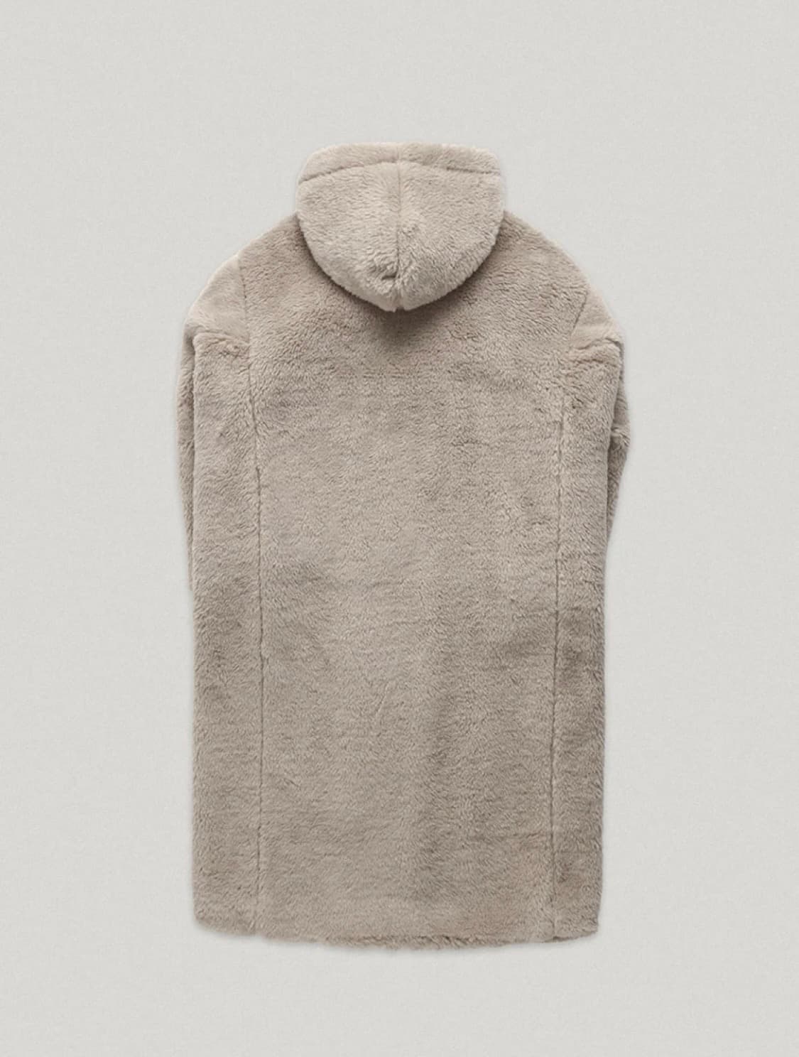 스무스무드 테디 쉐어링 후드 코트 상품이미지2