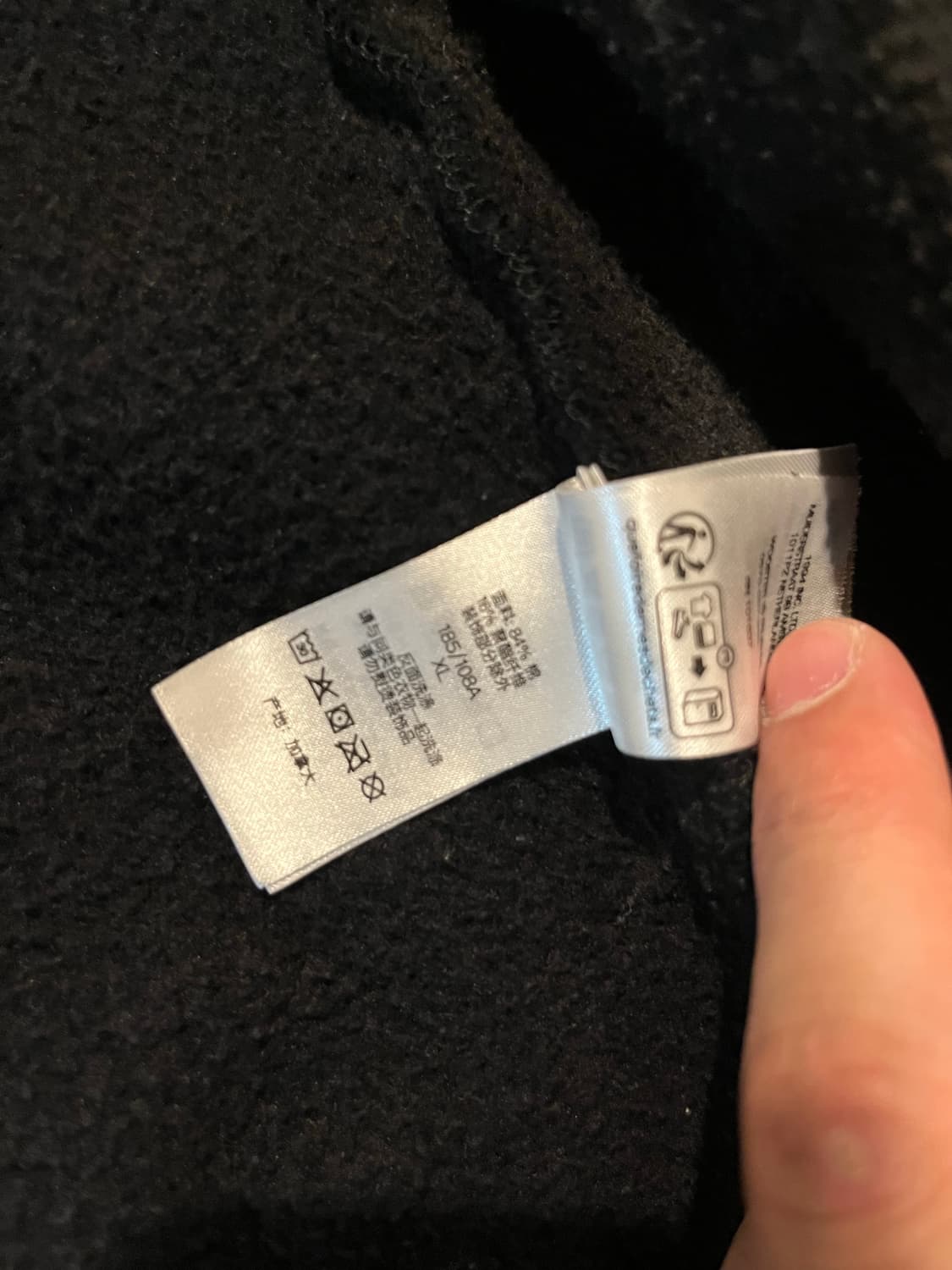 슈프림 s로고 후드집업 블랙 XL 상품이미지4