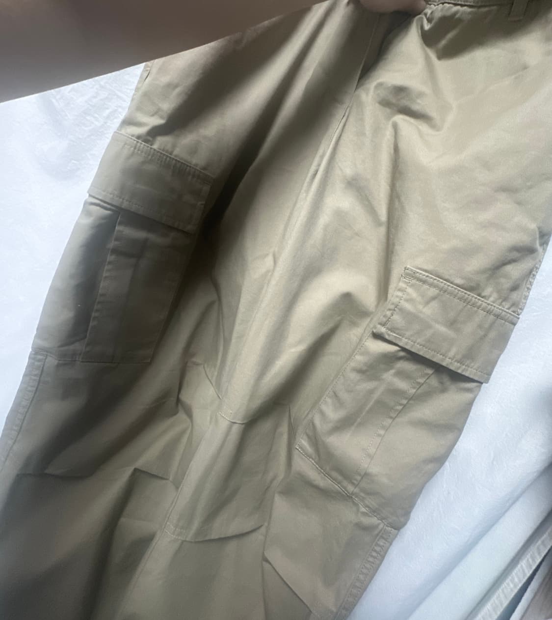 무신사 베이지 카고팬츠 상품이미지1