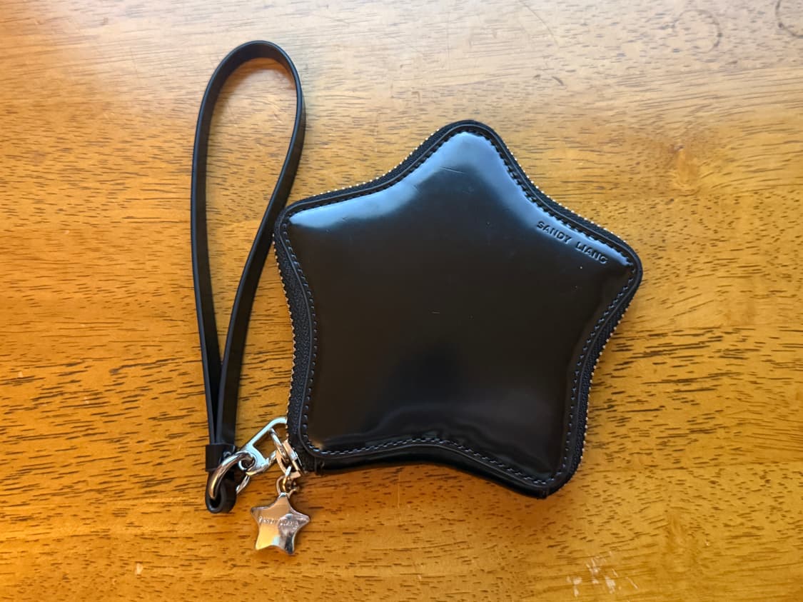샌디리앙 Star Pouch in Black 상품이미지4