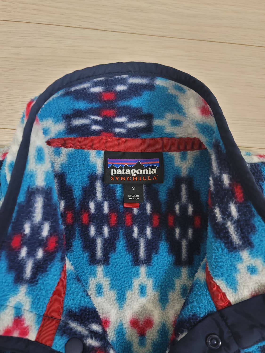 [S] <상태최상> 파타고니아 신칠라 해비웨이트 아즈텍 눈꽃패턴 상품이미지4