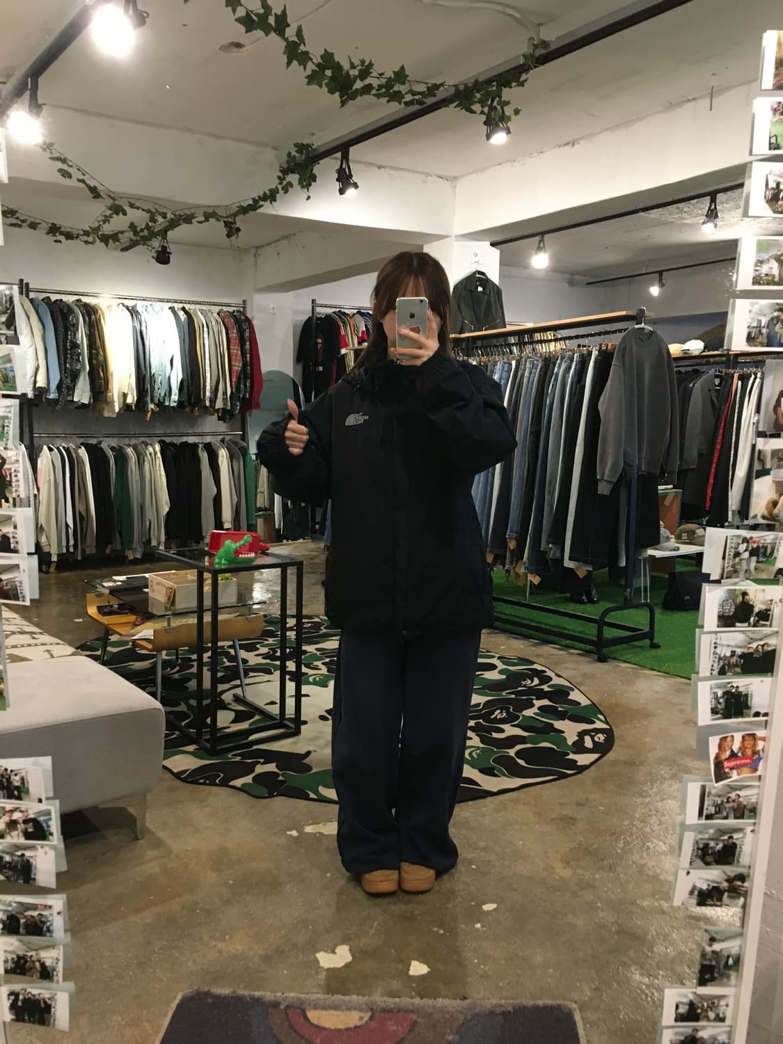 노스페이스 패딩 (경량패딩+바람막이)  상품이미지4