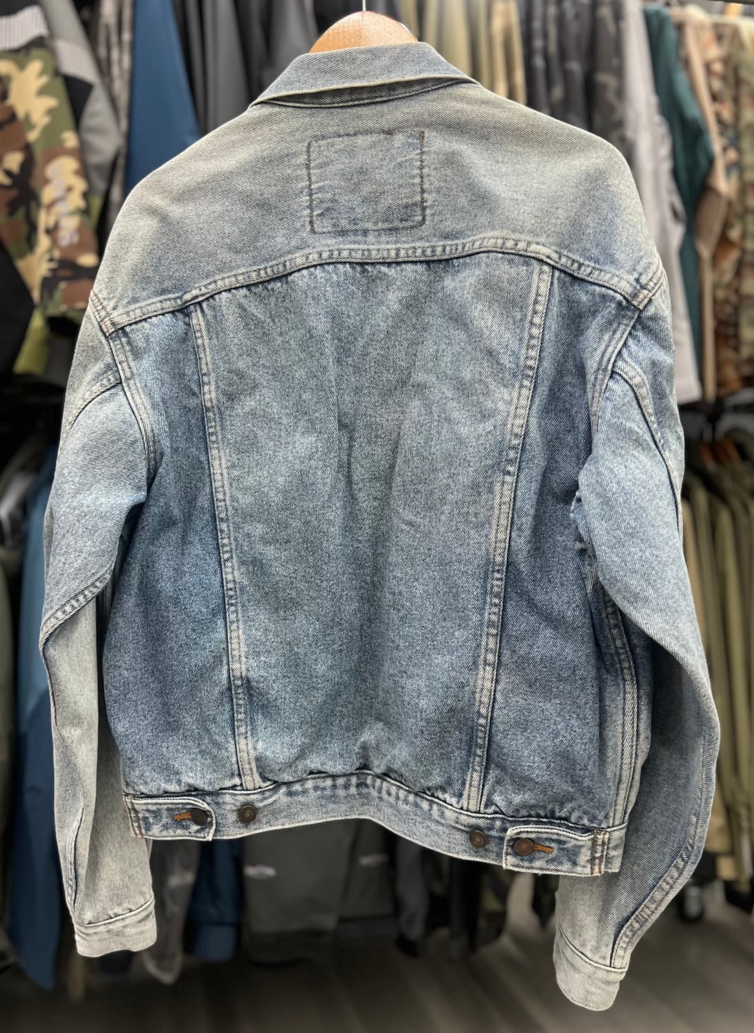 80-90's빈티지 리바이스(Levi's) 70506 데님 트러커 자켓 상품이미지2