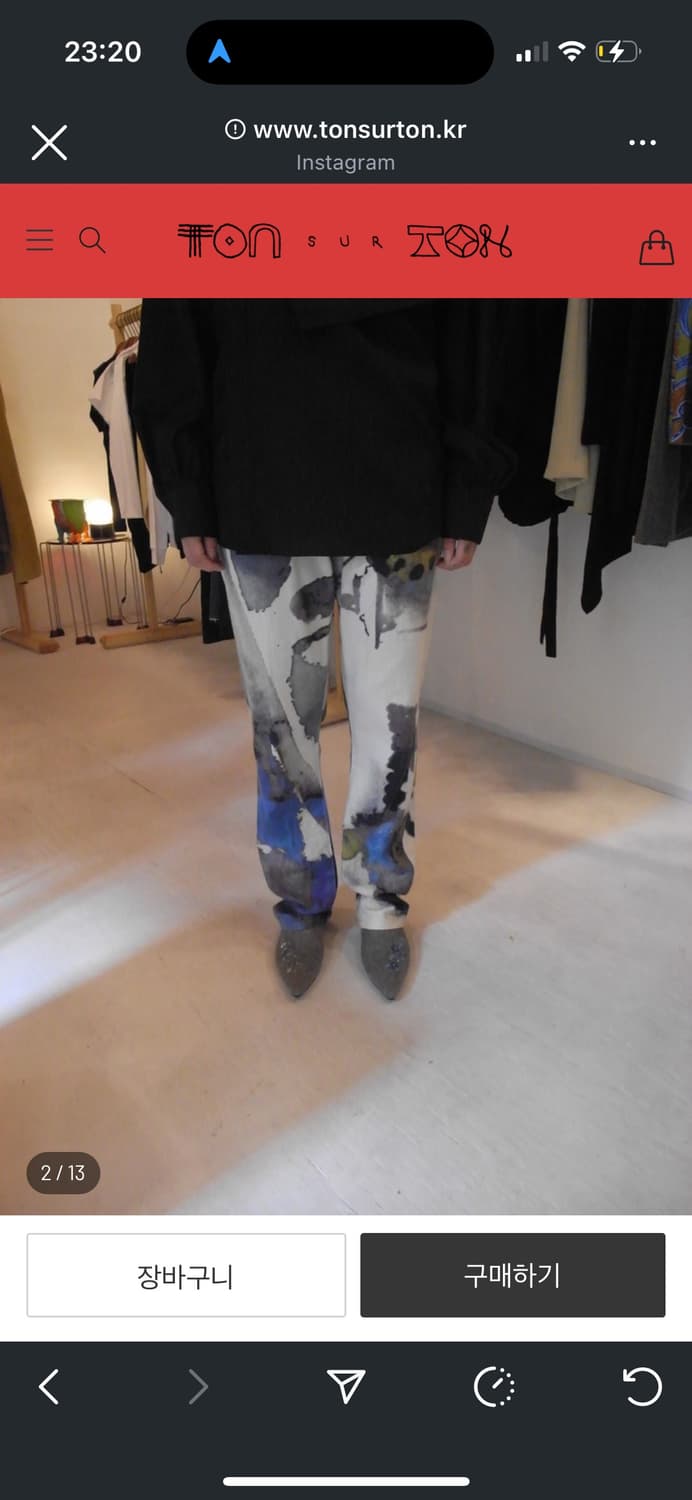 Y’s dyeing pants 상품이미지1