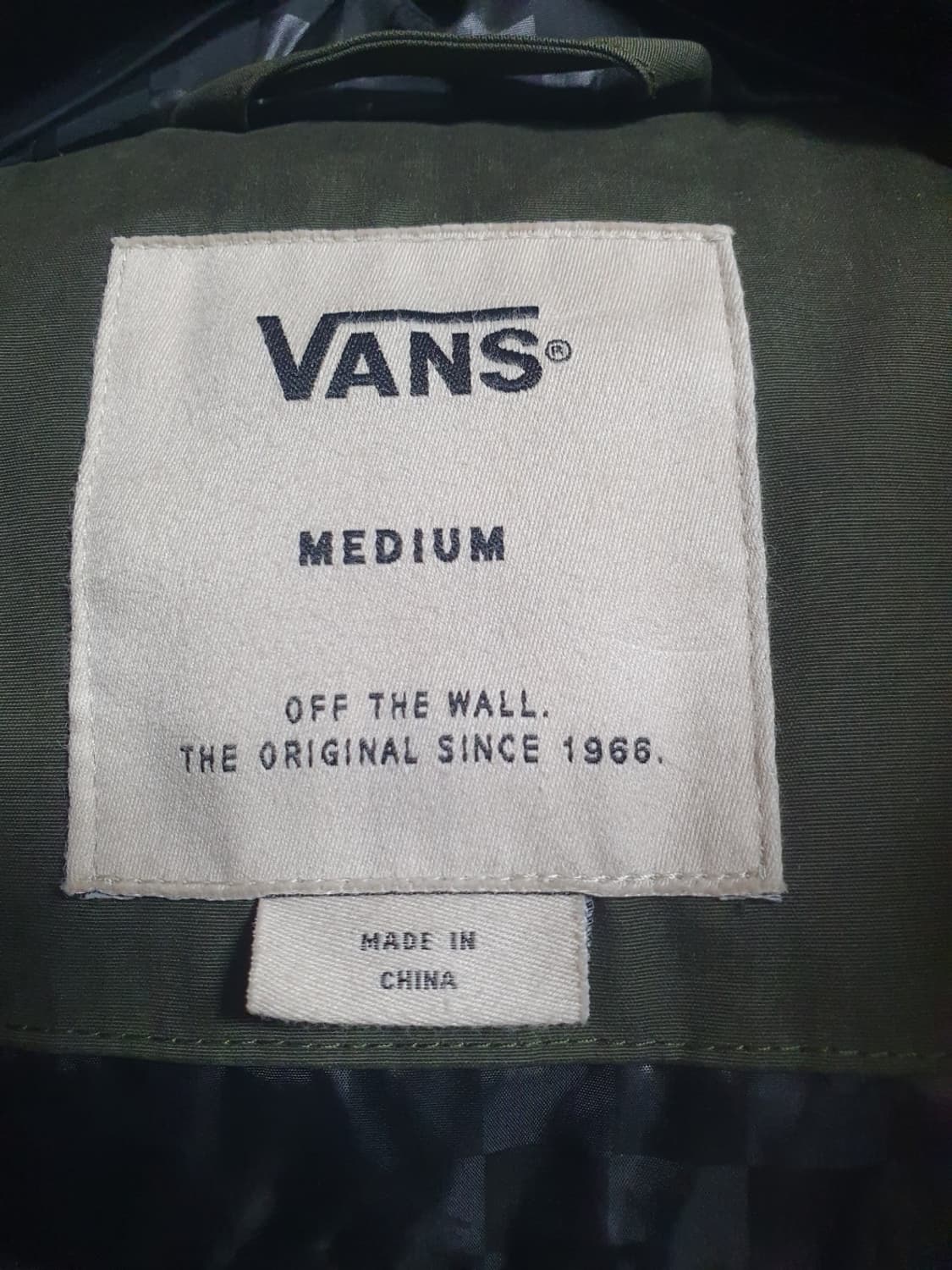 택포 반스 패딩 덕다운 카키 헤비덕다운 M 상품이미지6