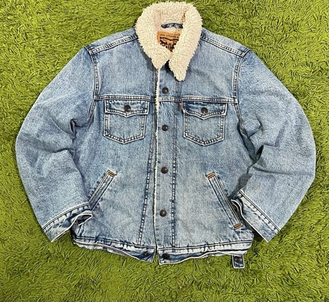 리바이스 오렌지탭 데님 쉐르파 자켓 90/S 상품이미지1