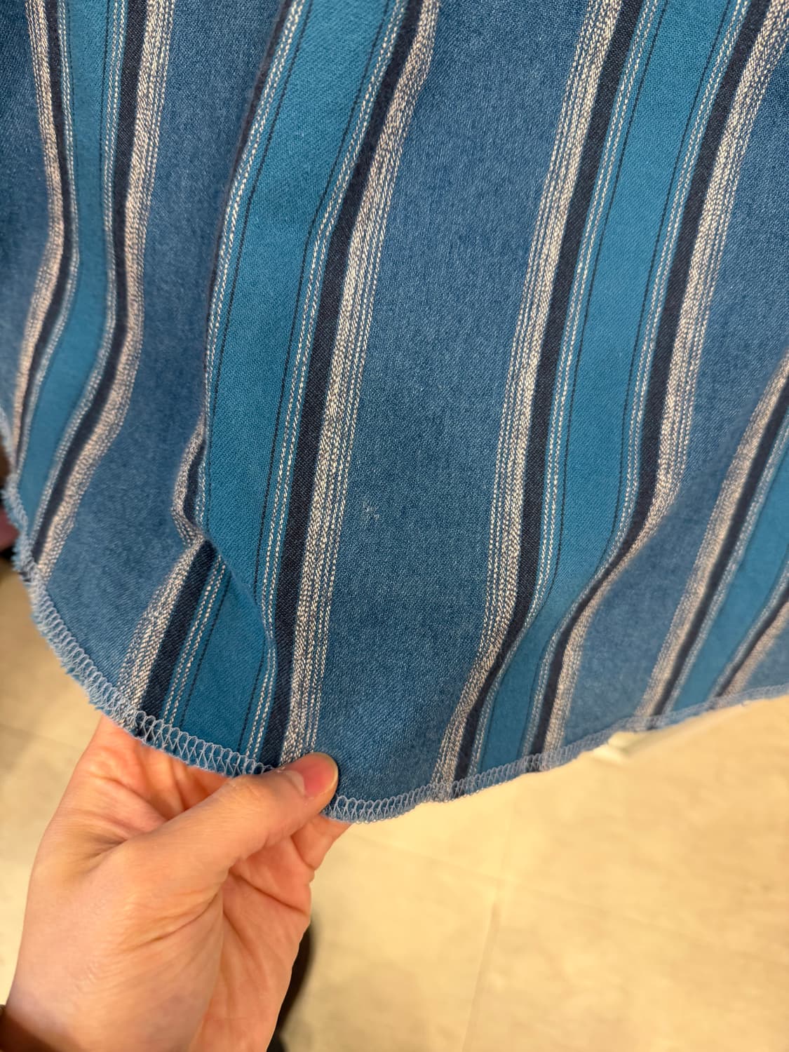 90s Wrangler 랭글러 웨스턴 스트라이프 셔츠 상품이미지7