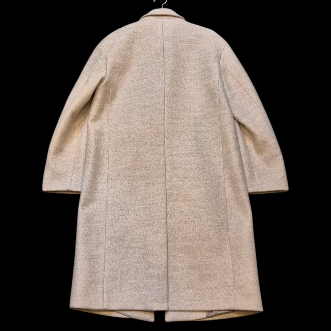 L(착샷잇음) 베이지 싱글롱코트  상품이미지2