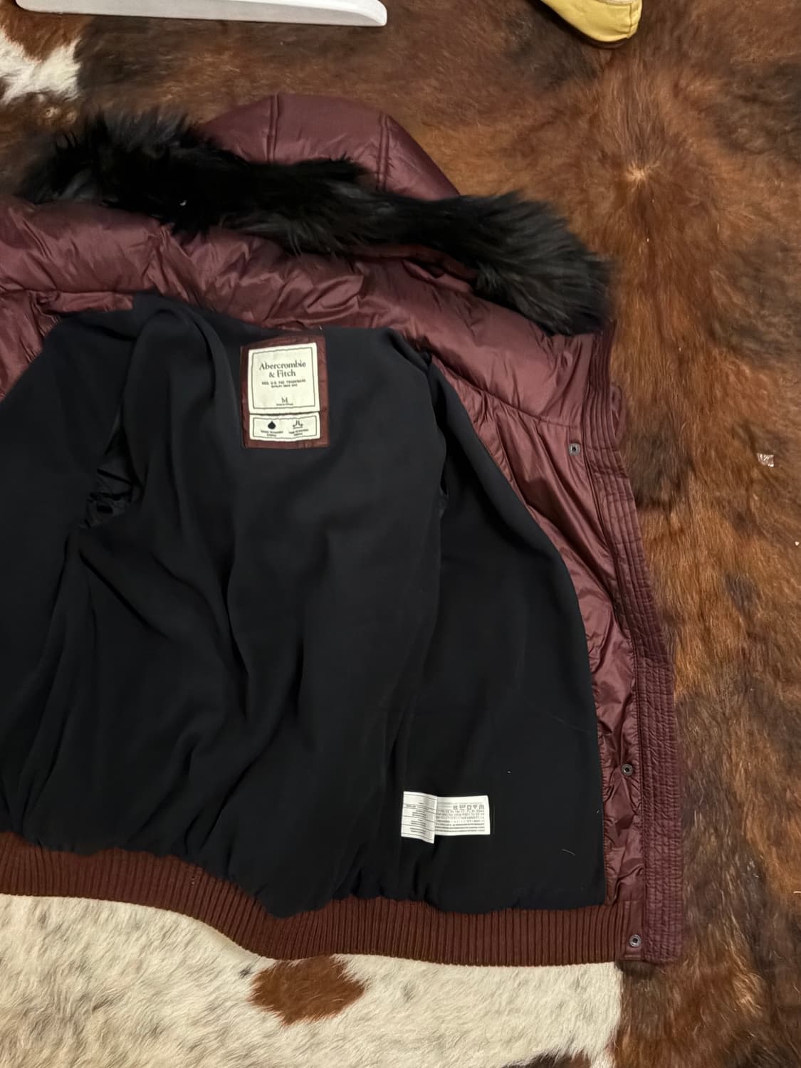 아베크롬비 빈티지 패딩(착용샷O) 상품이미지4