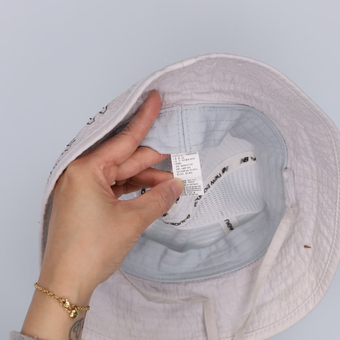 56 뉴발란스 매쉬 버킷햇 0408H1 상품이미지3