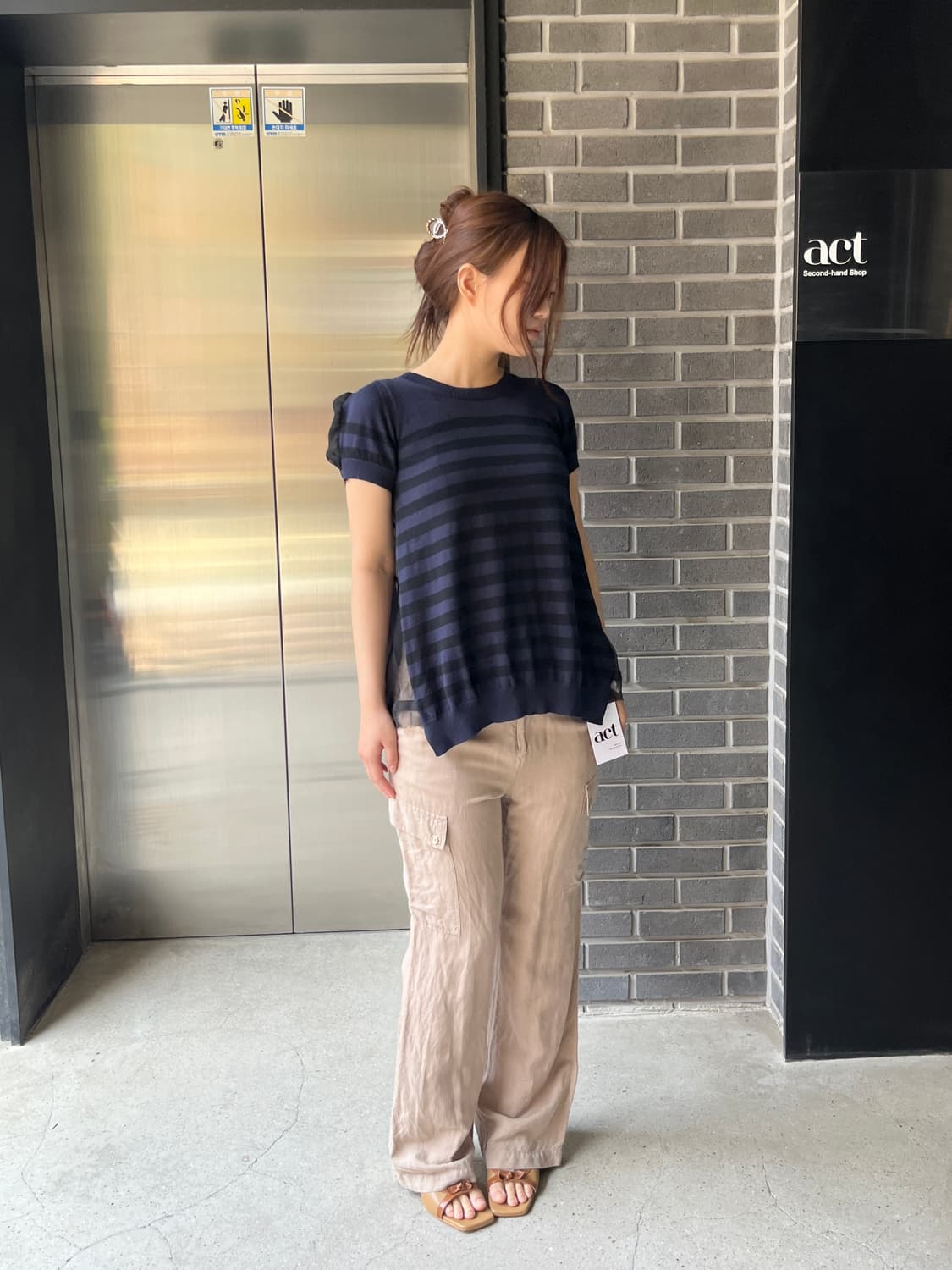 AD2002 Comme des Garcons 꼼데가르송 린넨 팬츠 상품이미지4