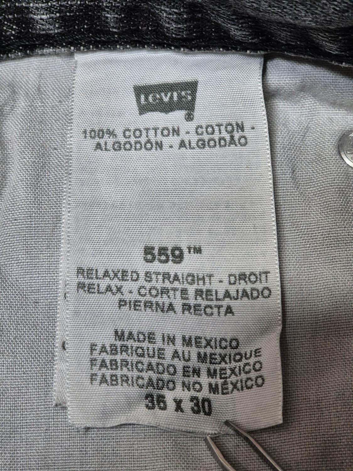 [36]리바이스 569 흑청 -257 상품이미지3