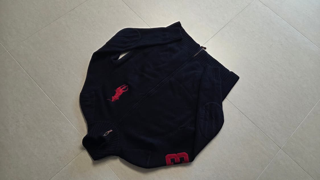 폴로 랄프로렌  빅포니  집업 스웨터  상품이미지8