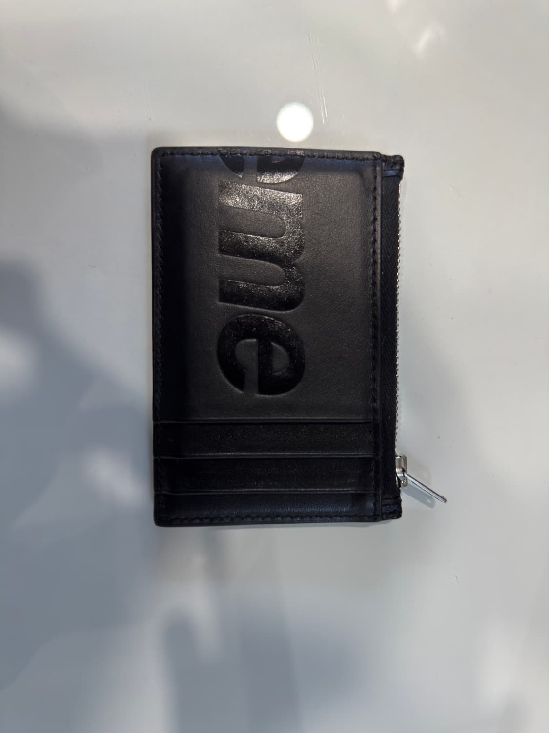 슈프림 레더 카드지갑 상품이미지1