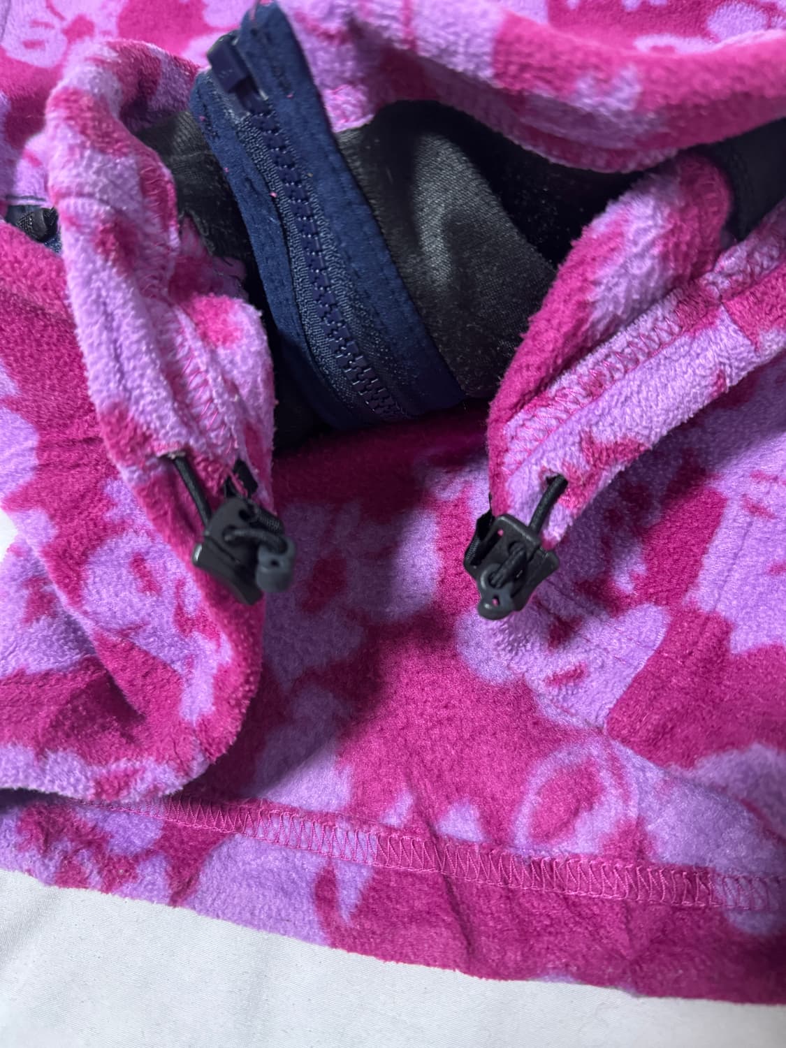 컬럼비아 플로럴 패턴 플리스 상품이미지4