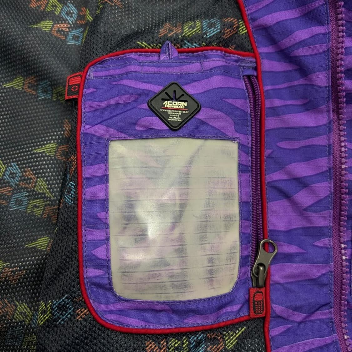 지브라패턴 나일론 보드점퍼 v2028 상품이미지8