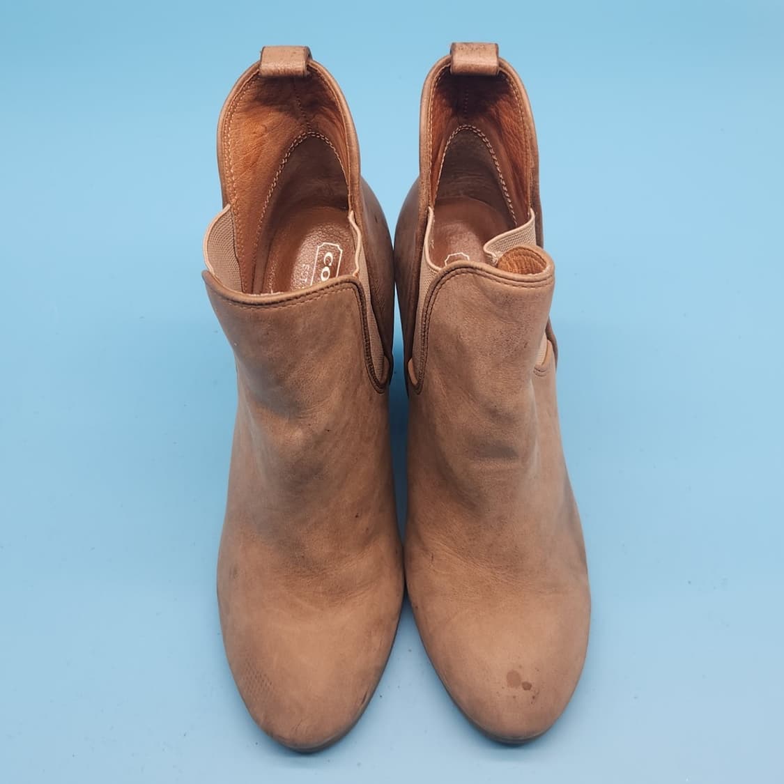 H 코치 여성 앵클 부츠 5.5 225 굽10 상품이미지2