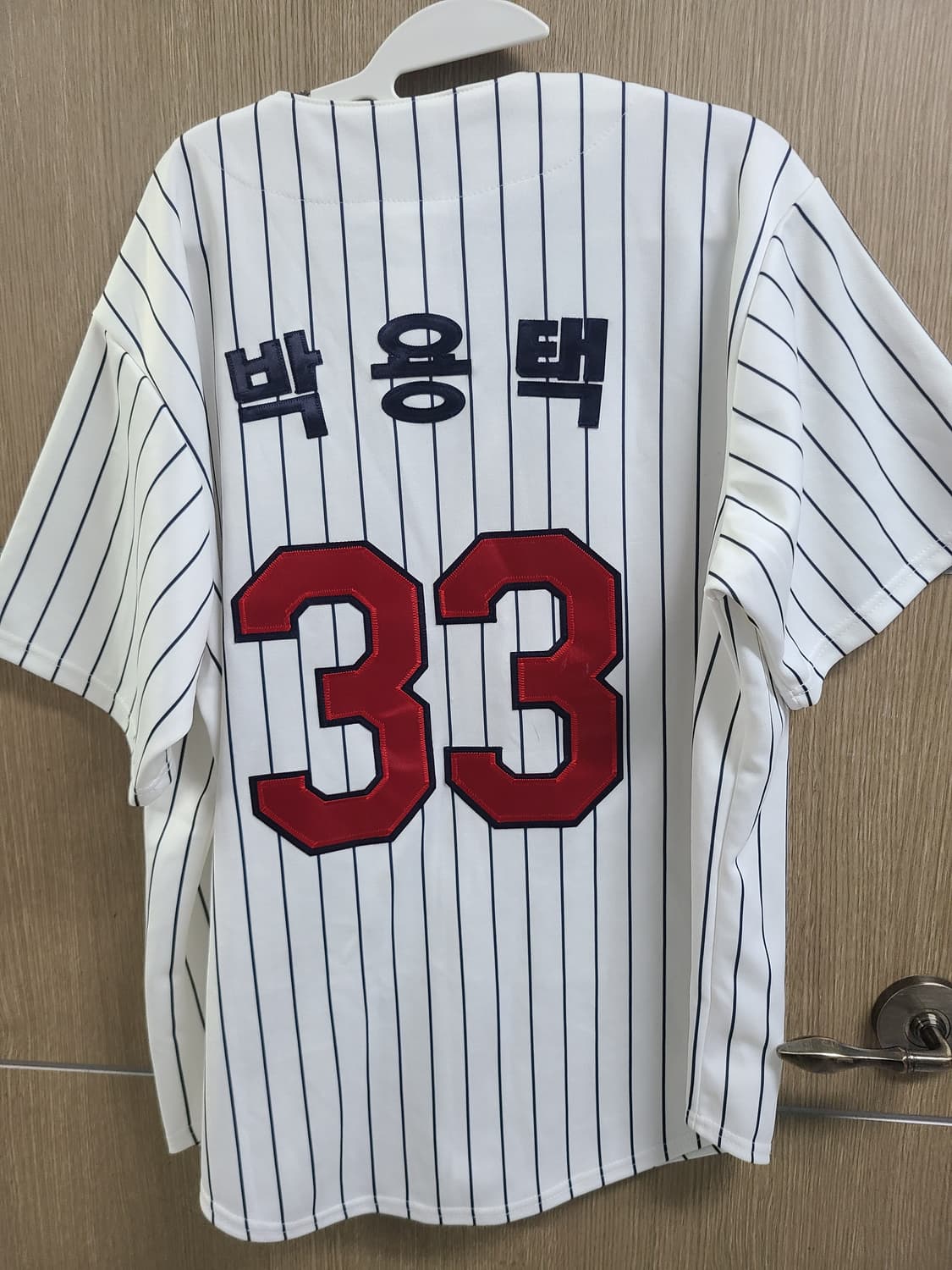 마제스틱 엘지 트윈스 스트라이프 유니폼 박용택 마킹 상품이미지6