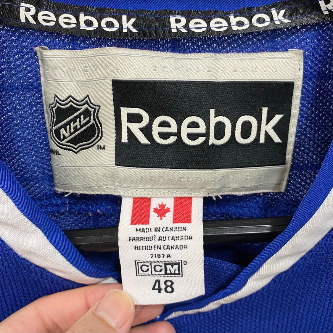 리복 NHL 밴쿠버 커넉스 하키 져지 상품이미지8