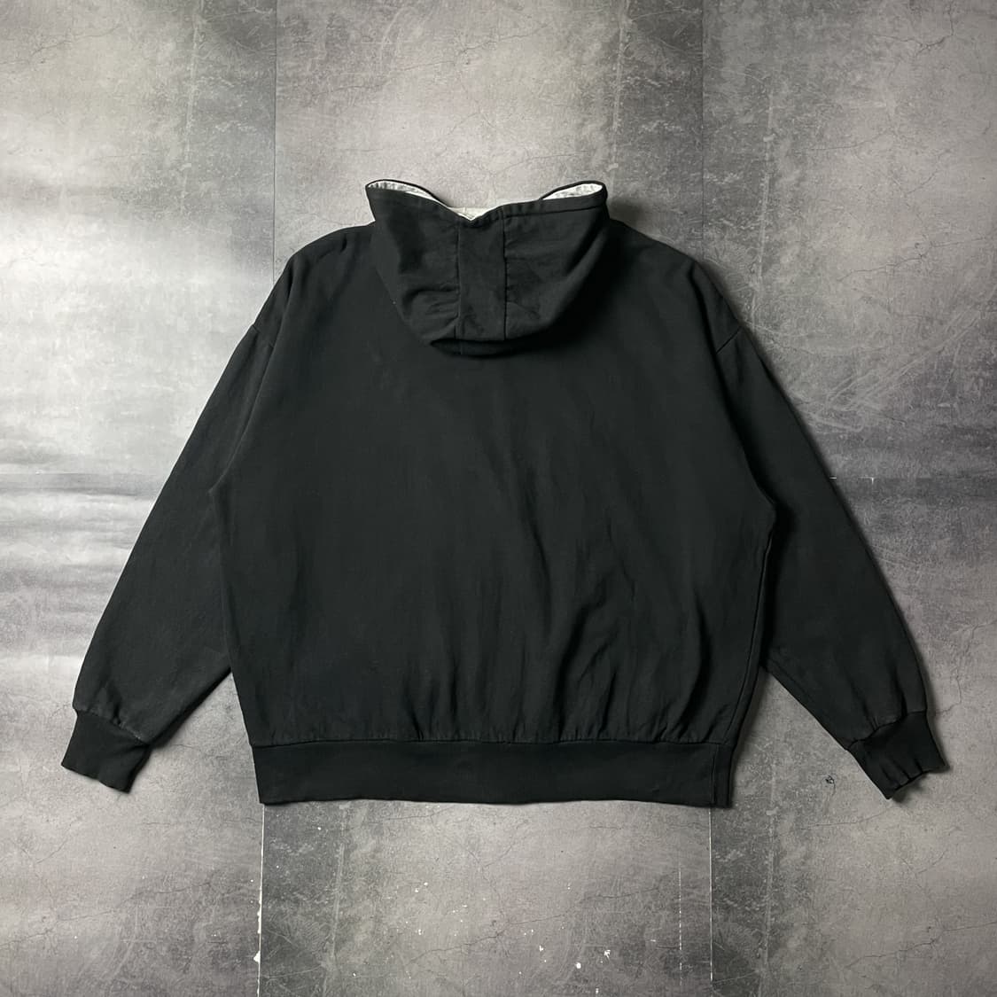 DICKIES 디키즈 빈티지 블랙 와플 안감 후드 집업 A00922 상품이미지7