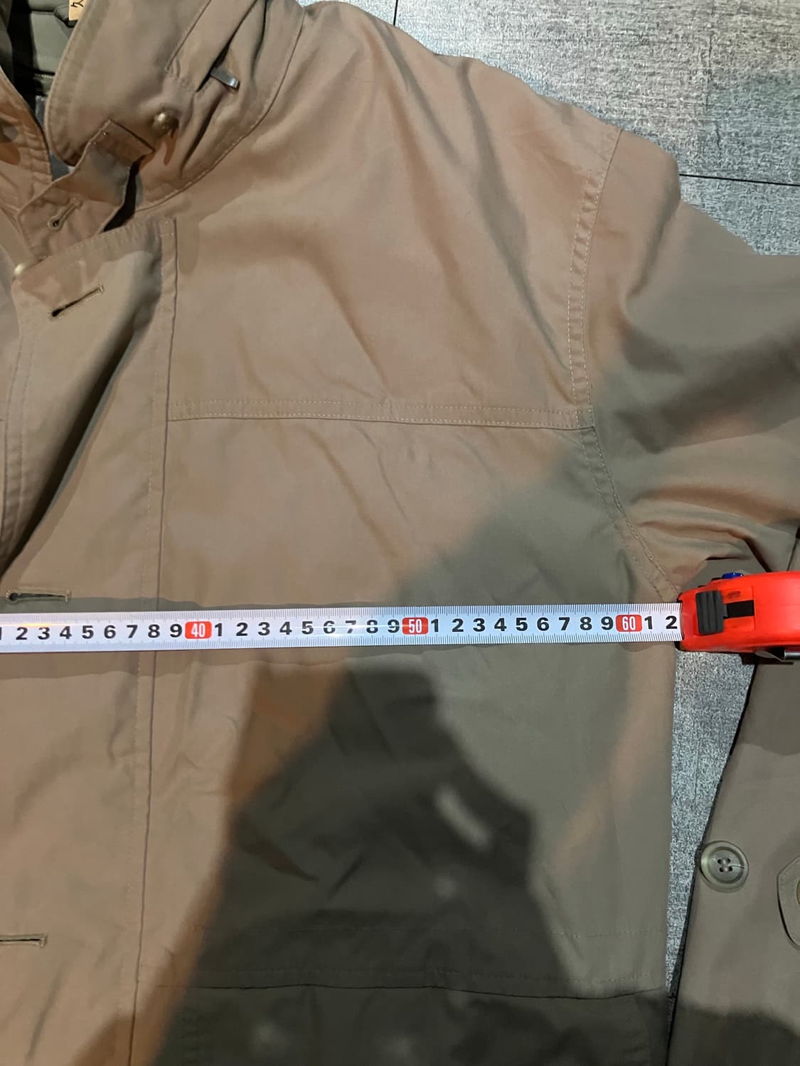 일본빈티지 barl 올드스쿨아메카지 혁오풍 신슐레이티드 하이넥 사파리자켓 상품이미지4