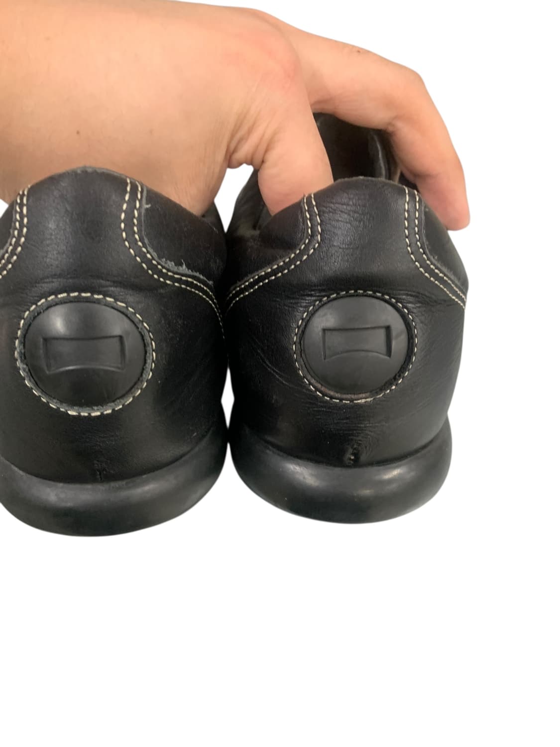 캠퍼 레더 스니커즈 블랙 41(260) 상품이미지10