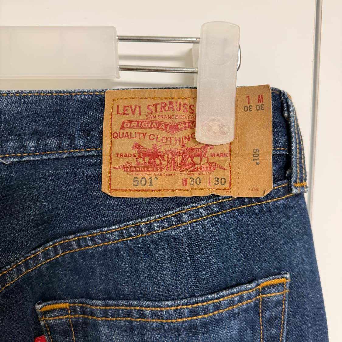 🏷️Levi's 리바이스 501데님 30/30 상품이미지3