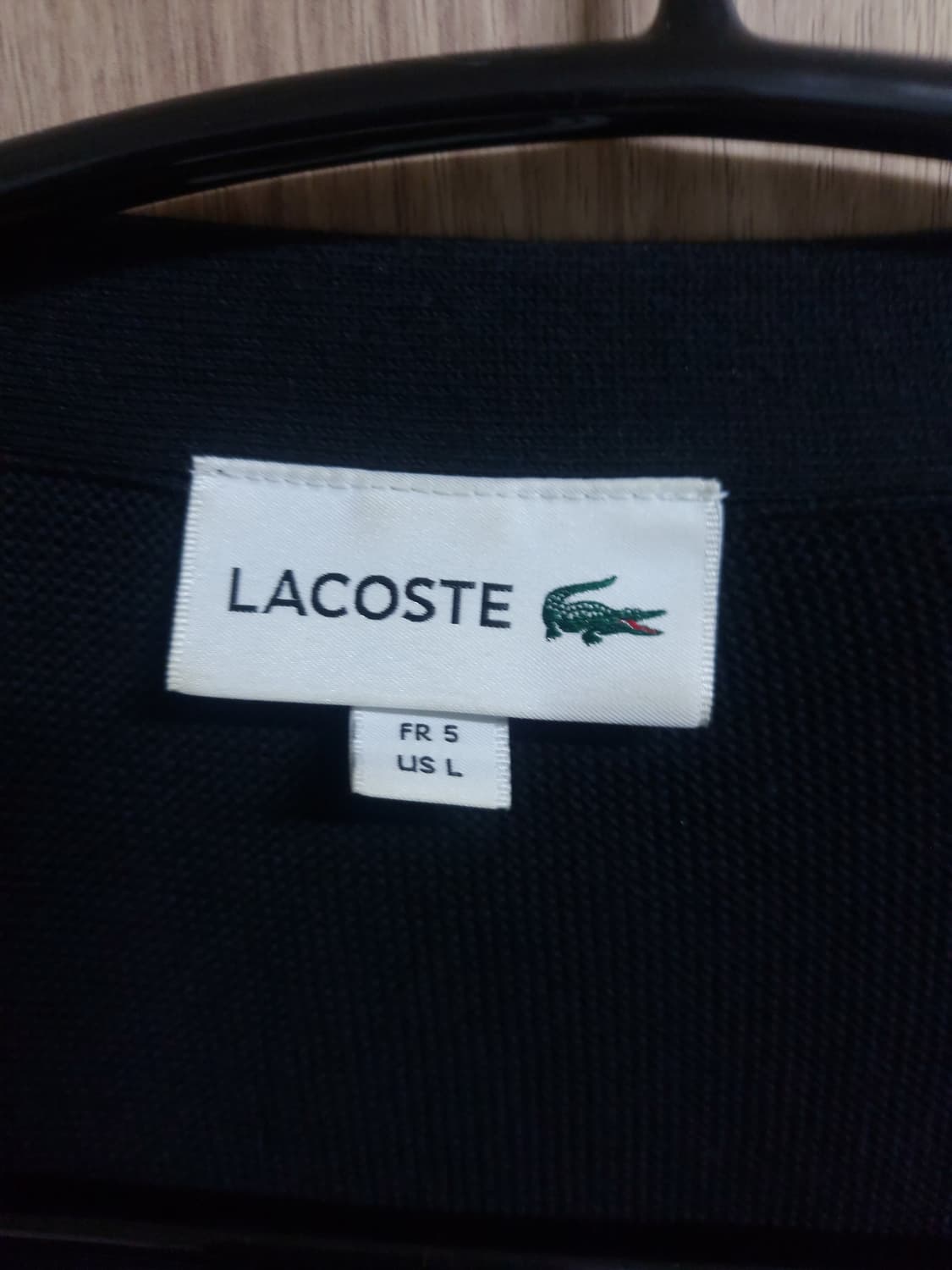 라코스테 블랙 가디건 상품이미지2