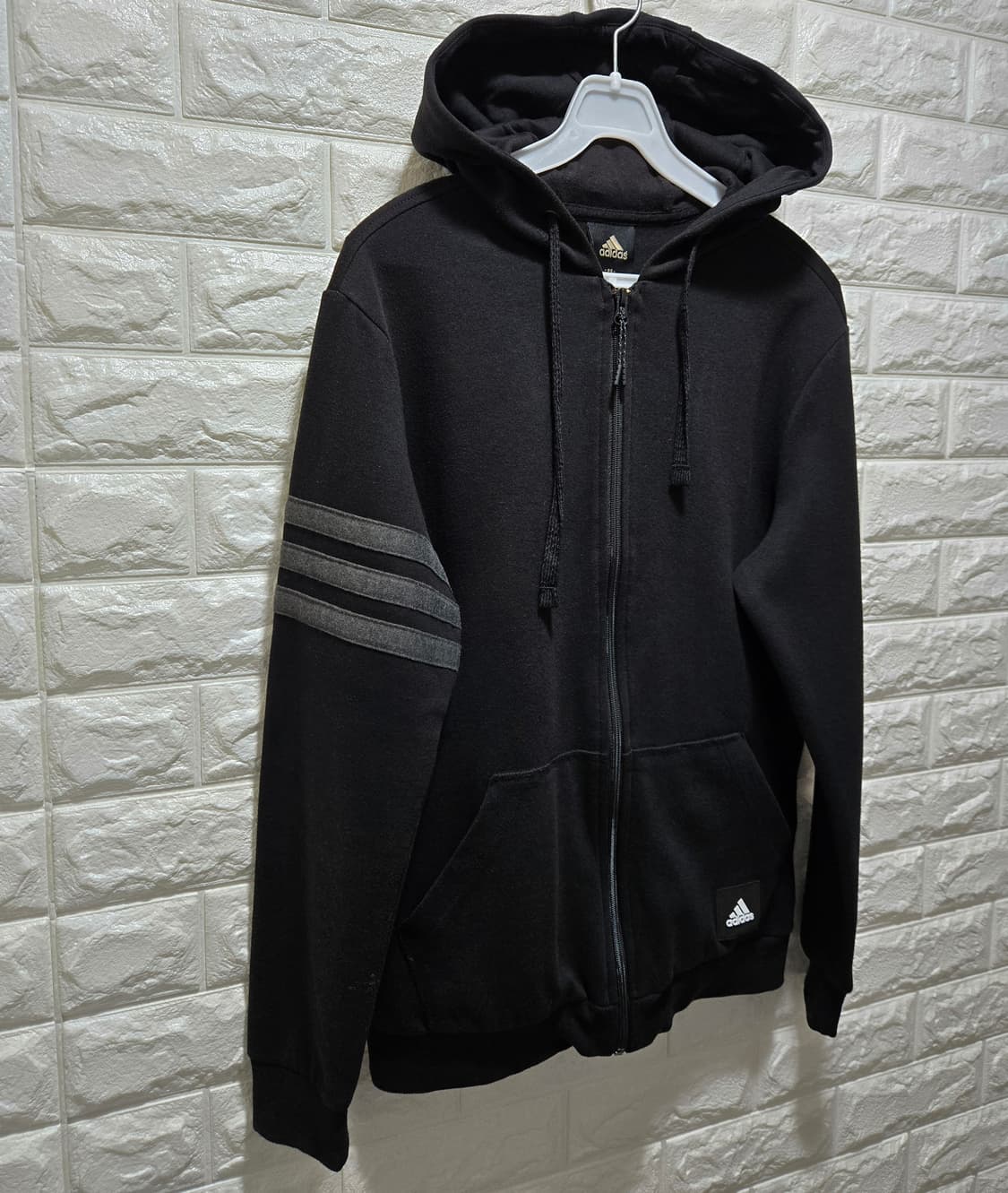 아디다스 3S 완장 후드집업 95 상품이미지3